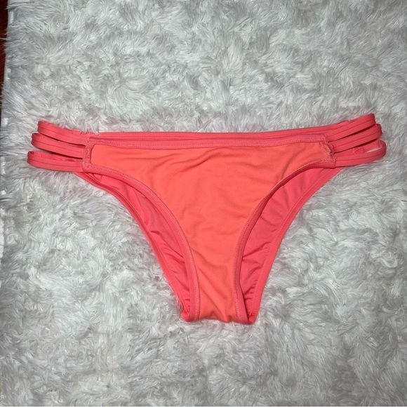 Mossimo Coral Strappy Hipster Bikini Bottom XL - Picture 7 of 15